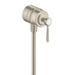 AXOR Montreux Wall Outlet with Check Valves and Volume Control, Lever Handle