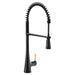 one-handle pulldown kitchen faucet