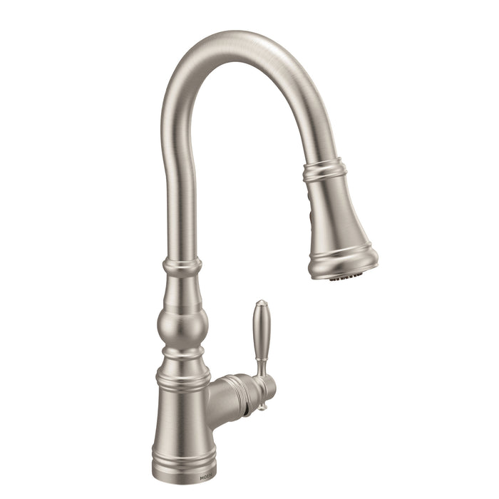 one-handle pulldown kitchen faucet