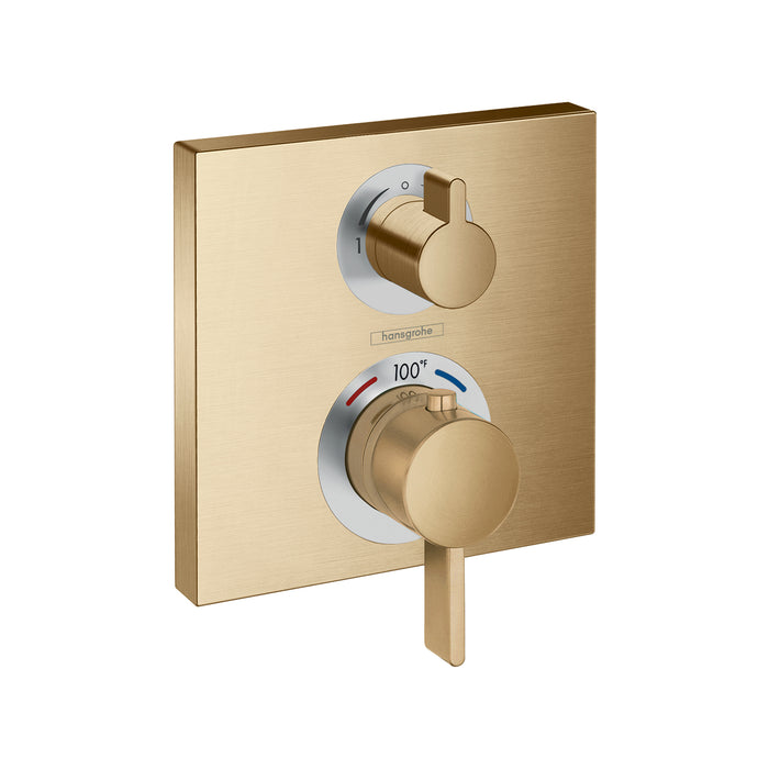 hansgrohe Ecostat Thermostatic Trim with Volume Control