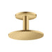 AXOR ShowerSolutions Showerhead 250 2-Jet Ceiling Connection, 1.75 GPM
