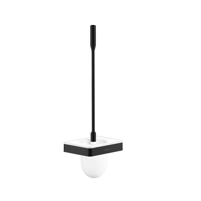 AXOR Universal SoftSquare Toilet Brush with Holder, Wall-Mounted