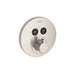 AXOR ShowerSelect Thermostatic Trim Round for 2 Functions