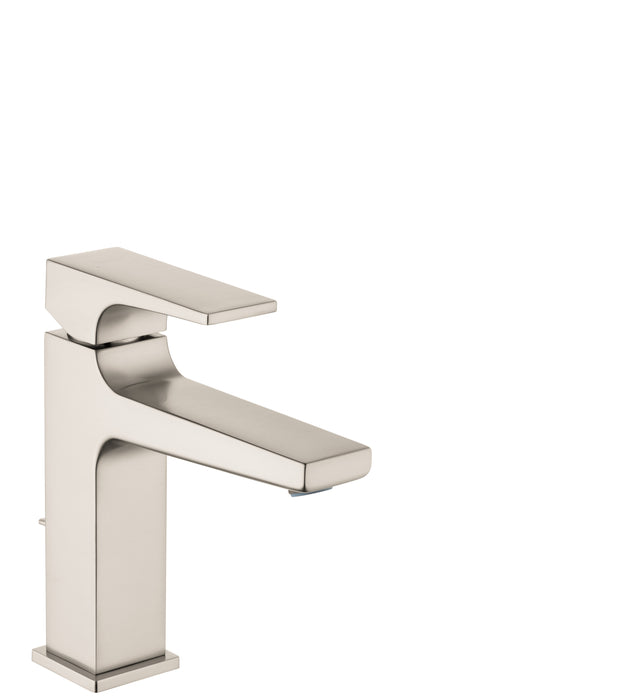hansgrohe Metropol Single-Hole Faucet 110 with Lever Handle and Pop-Up Drain, 1.2 GPM