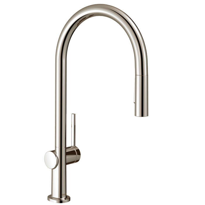 hansgrohe Talis N HighArc Kitchen Faucet, O-Style 2-Spray Pull-Down, 1.75 GPM