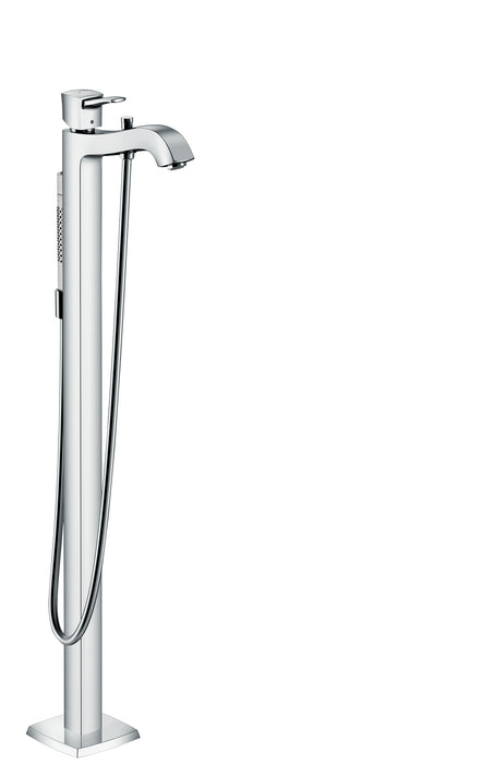 hansgrohe Metropol Classic Freestanding Tub Filler Trim with 1.75 GPM Handshower