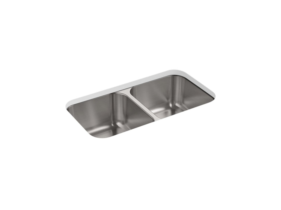 Sterling 11444 McAllister 32" Undermount Double-bowl Kitchen Sink