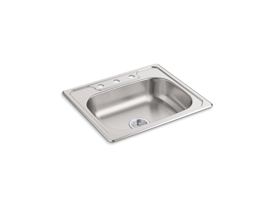 Sterling 14631-3 Middleton 25" Top-mount Single-bowl Kitchen Sink