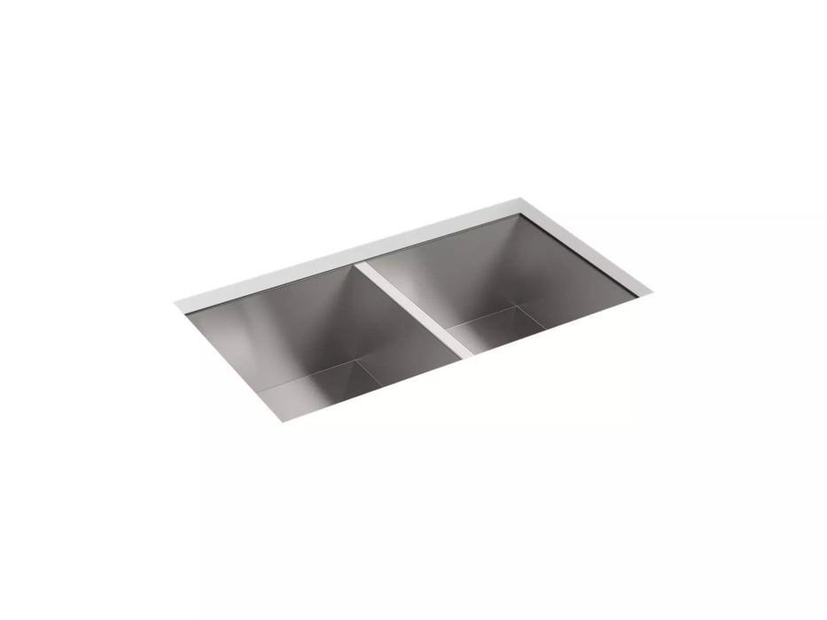 Sterling 20024 Ludington 32" Undermount Double-bowl Kitchen Sink