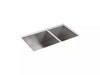 Sterling 20025 Ludington 32" Undermount Double-bowl Kitchen Sink