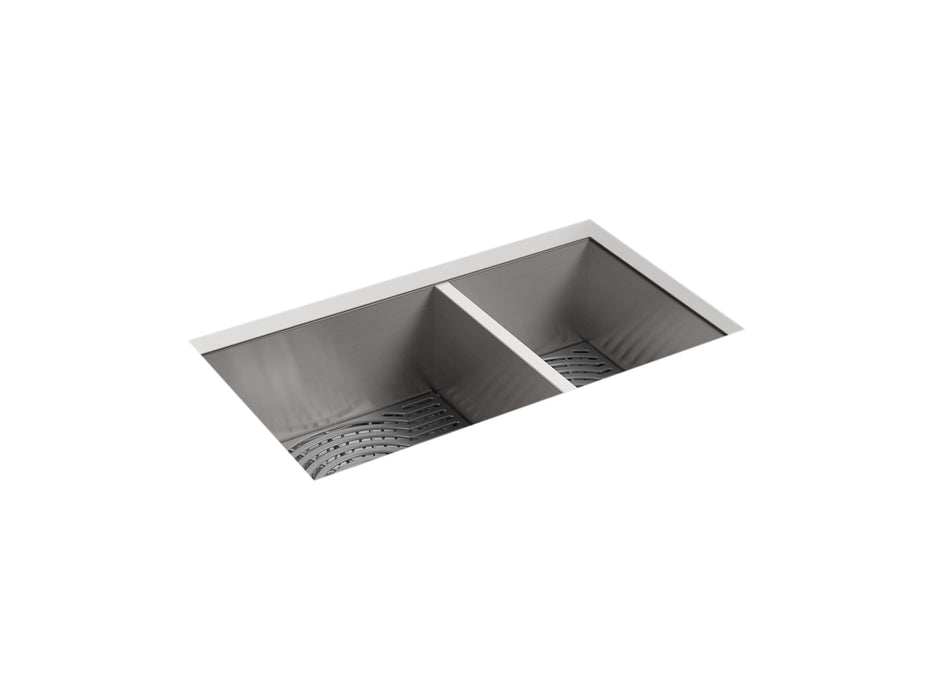 Sterling 20025-PC Ludington 32" Undermount Double-bowl Kitchen Sink