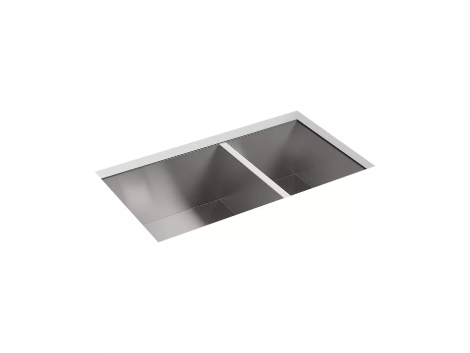 Sterling 20025 Ludington 32" Undermount Double-bowl Kitchen Sink