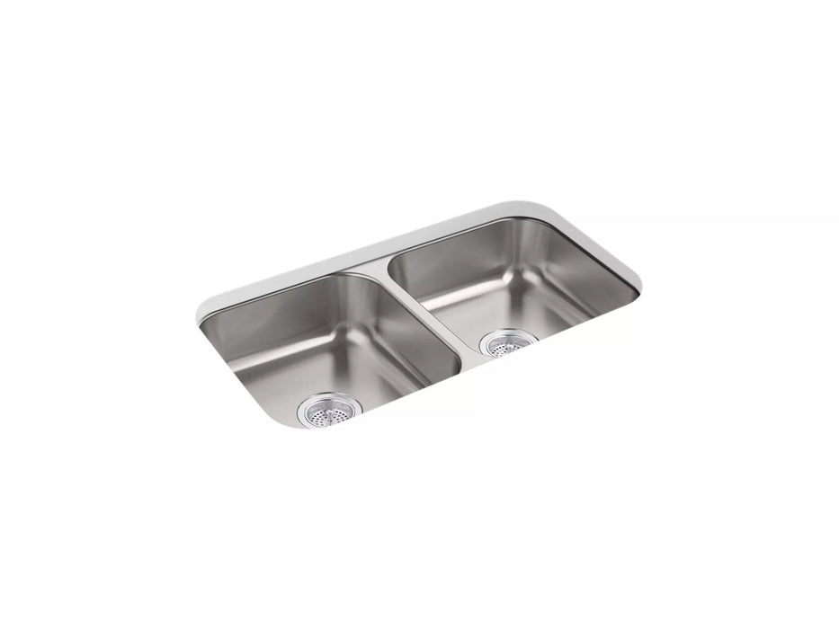 Sterling 24765 McAllister 32" Undermount Double-bowl Kitchen Sink