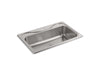 Sterling 24912-2 Southhaven 33" Top-mount Single-bowl Kitchen Sink