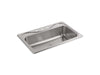 Sterling 24912-4 Southhaven 33" Top-mount Single-bowl Kitchen Sink