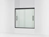 Sterling 39347-8L Finesse Peak 55-1/8" H Sliding Bath Door with 5/16"-