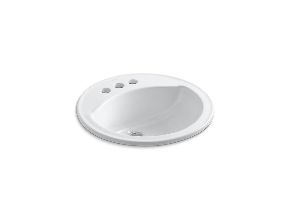 Sterling 441904 Modesto 19" Round drop-In Bathroom Sink
