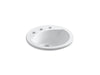 Sterling 441908 Modesto 19" Round drop-In Bathroom Sink