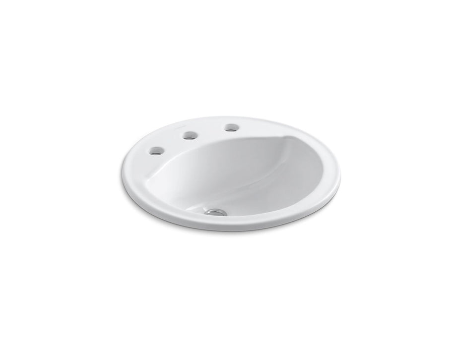 Sterling 441908 Modesto 19" Round drop-In Bathroom Sink
