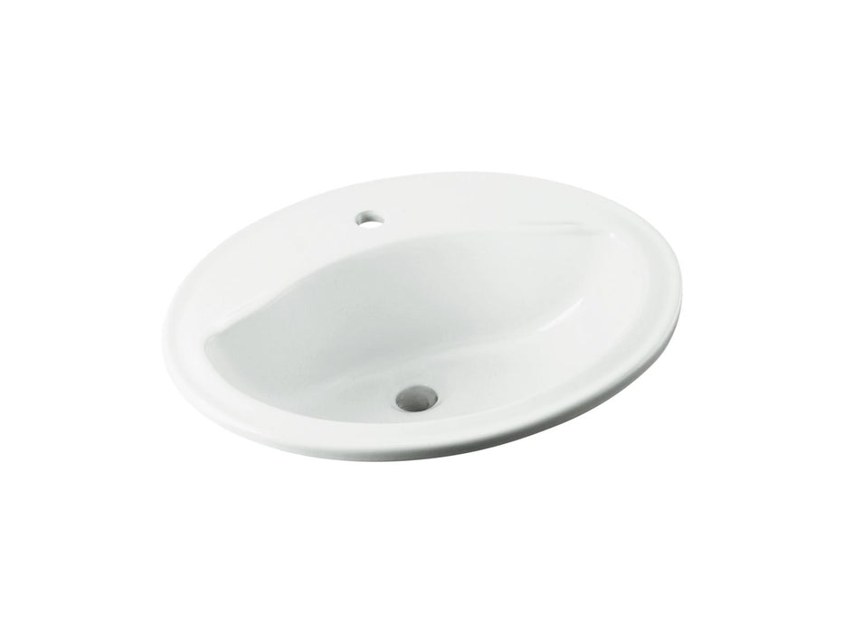 Sterling 442001 Sanibel 20" Oval Drop-in Bathroom Sink