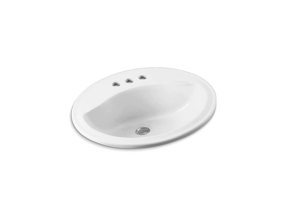 Sterling 442004 Sanibel 20" Oval Drop-in Bathroom Sink