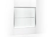 Sterling 5425-57 Finesse Frameless Sliding Bath Door, 55-1/2" H x 52 -