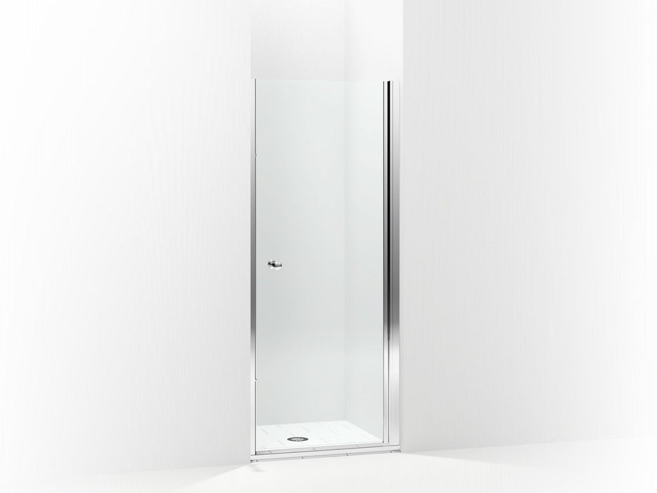 Sterling 5690-33 Finesse Headerless Frameless Pivot Shower Door 33" Max Opening x 67" H, Silver