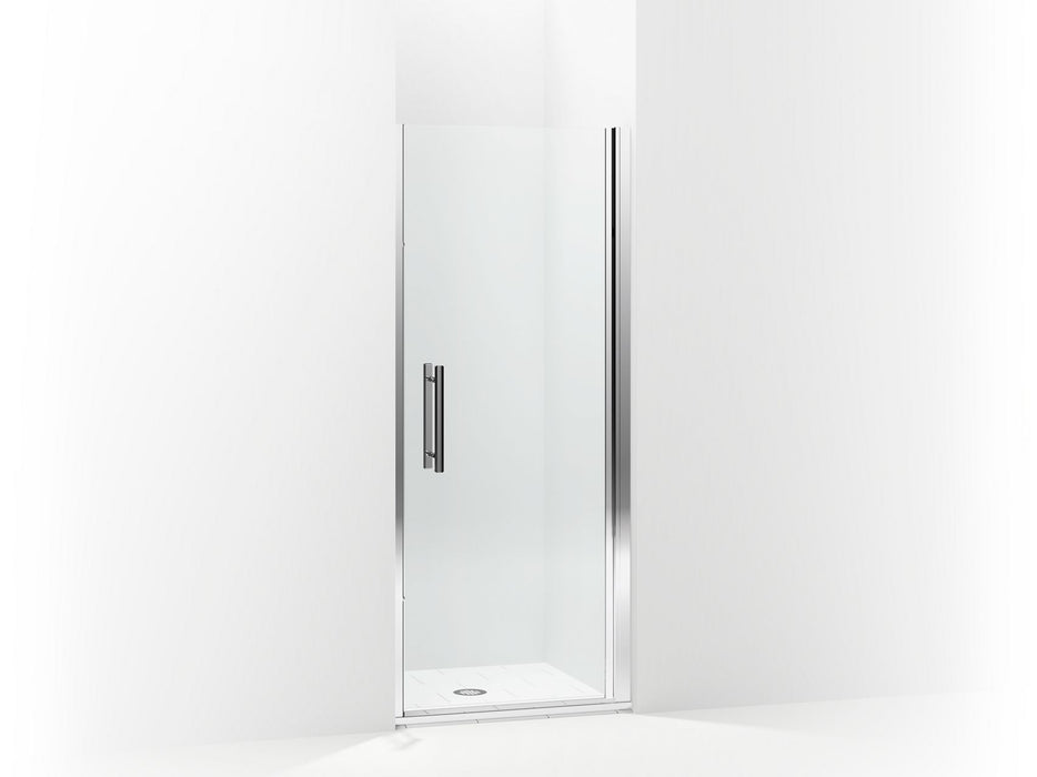 Sterling 5699-30 Finesse Peak Headerless Frameless Pivot Shower Door 30" Max Opening x 67" H, Silver