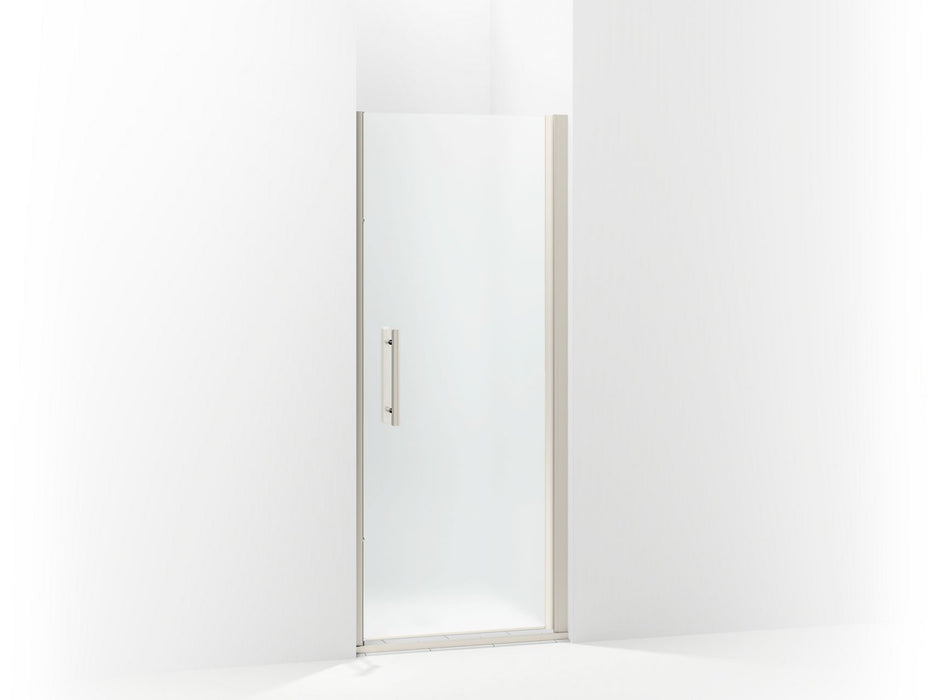 Sterling 5699-33 Finesse Peak Headerless Frameless Pivot Shower Door 33" Max Opening x 67" H, Nickel