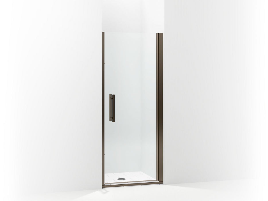 Sterling 5699-34 Finesse Peak Headerless Frameless Pivot Shower Door 34-1/2" Max Opening x 67" H, Deep Bronze