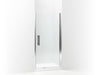 Sterling 5699-36 Finesse Peak Headerless Frameless Pivot Shower Door 36" Max Opening x 67" H, Silver