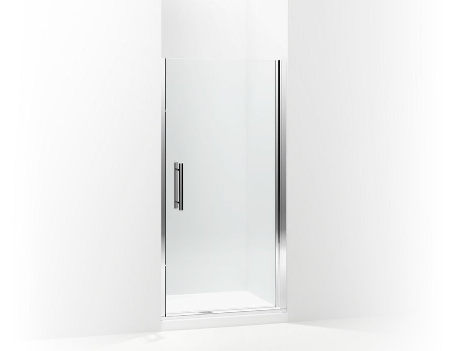 Sterling 5699-36 Finesse Peak Headerless Frameless Pivot Shower Door 36" Max Opening x 67" H, Silver