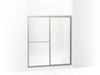 Sterling 572113-G05 Deluxe 65-1/2" H Sliding Shower Door with 1/8"-thi