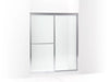 Sterling 572115-G05 Deluxe Framed Sliding Shower Door, 70" H x 54-3/8 