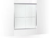 Sterling 572125-G05 Finesse 65-1/2" H Sliding Shower Door with 1/4"-th