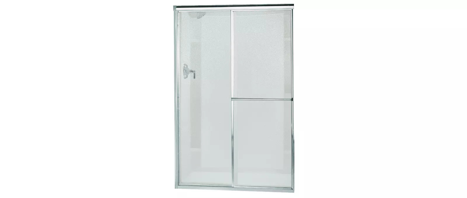 Sterling 5960-59 Deluxe Framed Sliding Shower Door, 65-1/2" H x 54-3/8
