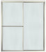 Sterling 5975-59 Deluxe Framed Sliding Shower Door 54-3/8"–59-3/8" W x