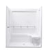 Sterling 62055115 OC-SS-39 39-3/8" Vikrell® Seated Shower End Wall Set
