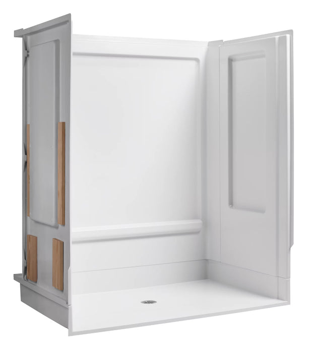 Sterling 62062106 OC-S-63 63-1/4" Vikrell® Shower Back Wall with Aging
