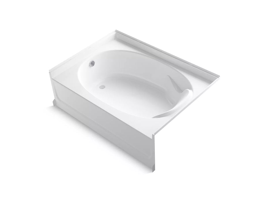 Sterling 71111110 Ensemble 60" x 42" Vikrell® Bath, Left Drain