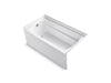Sterling 71121112 Ensemble 60" x 32" Vikrell® Bath, Left Above-floor D
