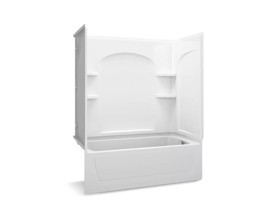 Sterling 71224100 Ensemble Curve 60" x 32" Vikrell® Bath/shower Wall S