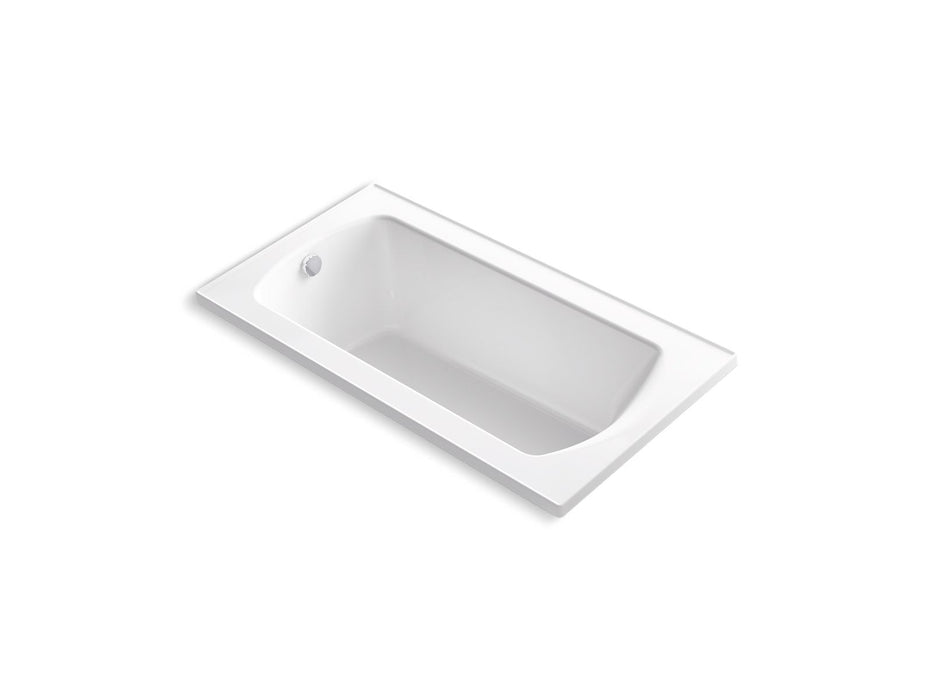 Sterling 71261100 Lawson 60" x 32" Vikrell® Drop-in Bath