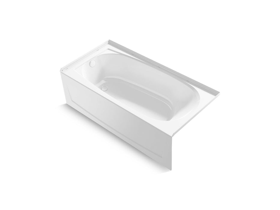 Sterling 71341112 Performa 2 60" x 29" Vikrell® Bath, Left Above-floor