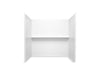 Sterling 71514106 Traverse 60" x 42" Vikrell® Bath/shower Wall Set wit