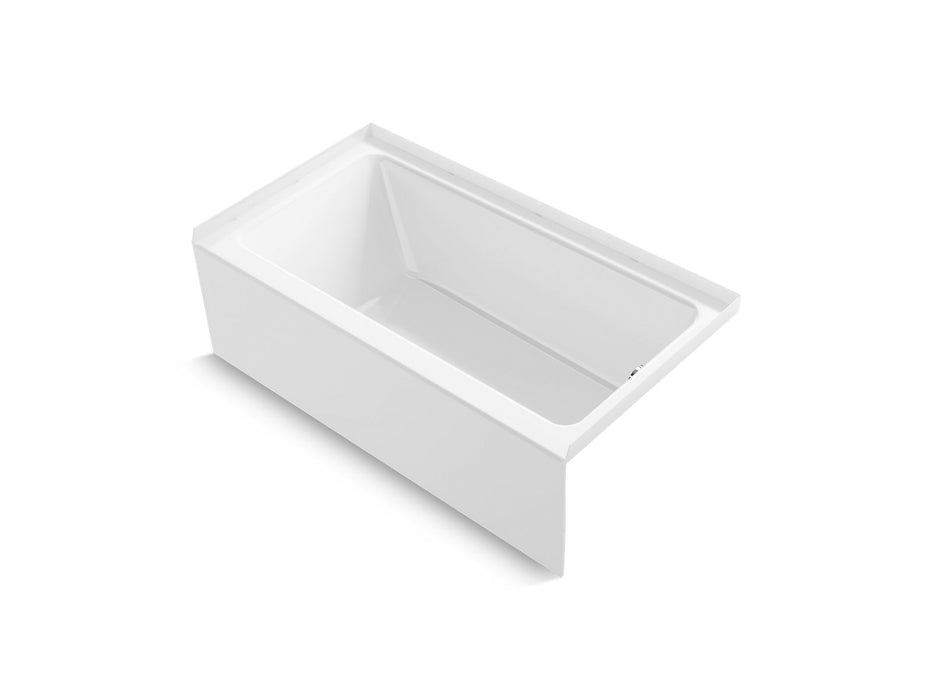 Sterling 71611120 Forum 60" x 32" Vikrell® Alcove Bath, Right Drain