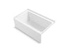 Sterling 71621120 Forum 60" x 36" Vikrell® Alcove Bath, Right Drain