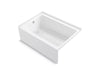 Sterling 71631112 Forum 60" x 42" Above-floor-drain Vikrell® Alcove Ba