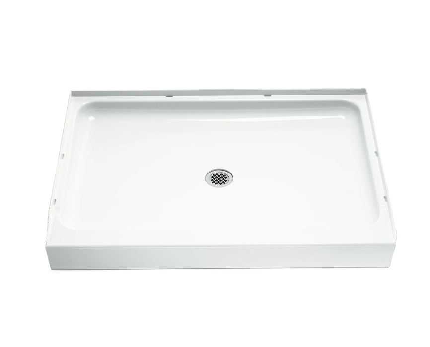 Sterling 72121100 Ensemble 48" x 34" Vikrell® Shower Base, Center Drai