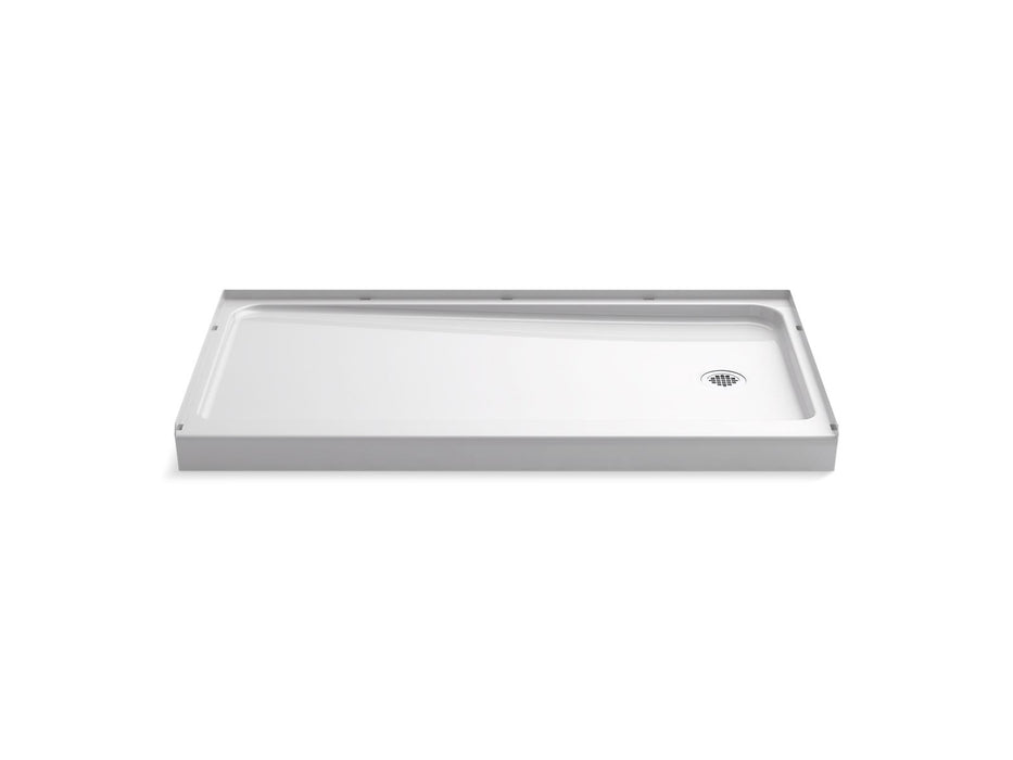 Sterling 72181120 Ensemble 60" x 32" Vikrell® Shower Base, Right Drain